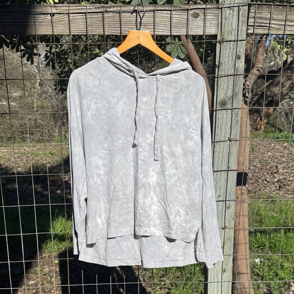 Old Navy Light Gray Tie Dye Hoodie